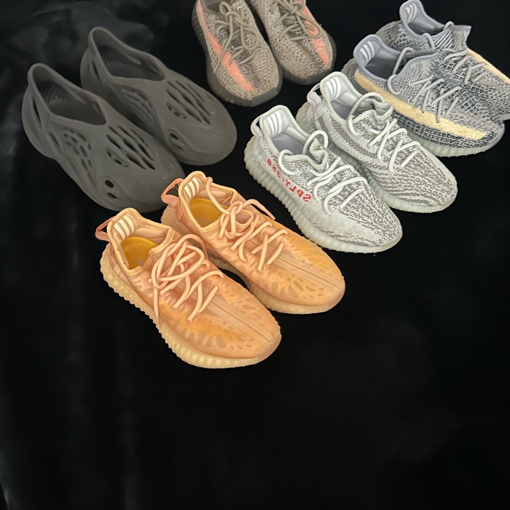Kids Orange Sneakers